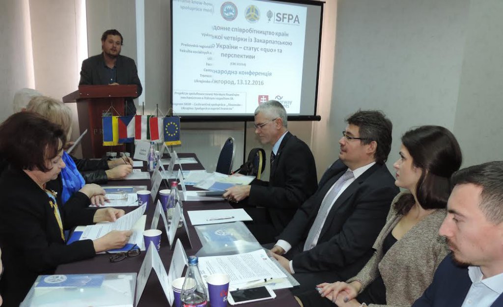 Scientists of UzhNU participated in the international conference on cross-border cooperation of Ukraine with Visegrad states Scientists of UzhNU participated in the international conference on cross-border cooperation of Ukraine with Visegrad states