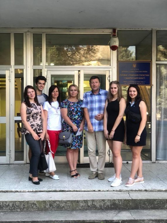 Ознайомлення із роботою «Головного управління статистики у Закарпатській області» Ознайомлення із роботою «Головного управління статистики у Закарпатській області»