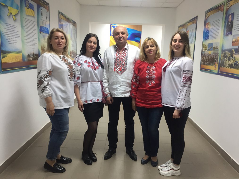 Всесвітній день вишиванки відзначіли кафедрі військової підготовки Всесвітній день вишиванки відзначіли кафедрі військової підготовки