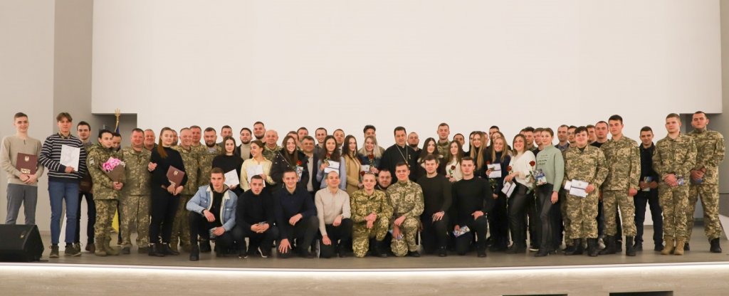 Graduates of the Department of Military Training of UzhNU have been conferred officer ranks Graduates of the Department of Military Training of UzhNU have been conferred officer ranks