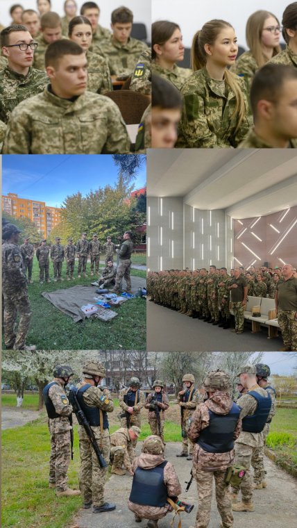 Триває набір на кафедру військової підготовки УжНУ Триває набір на кафедру військової підготовки УжНУ